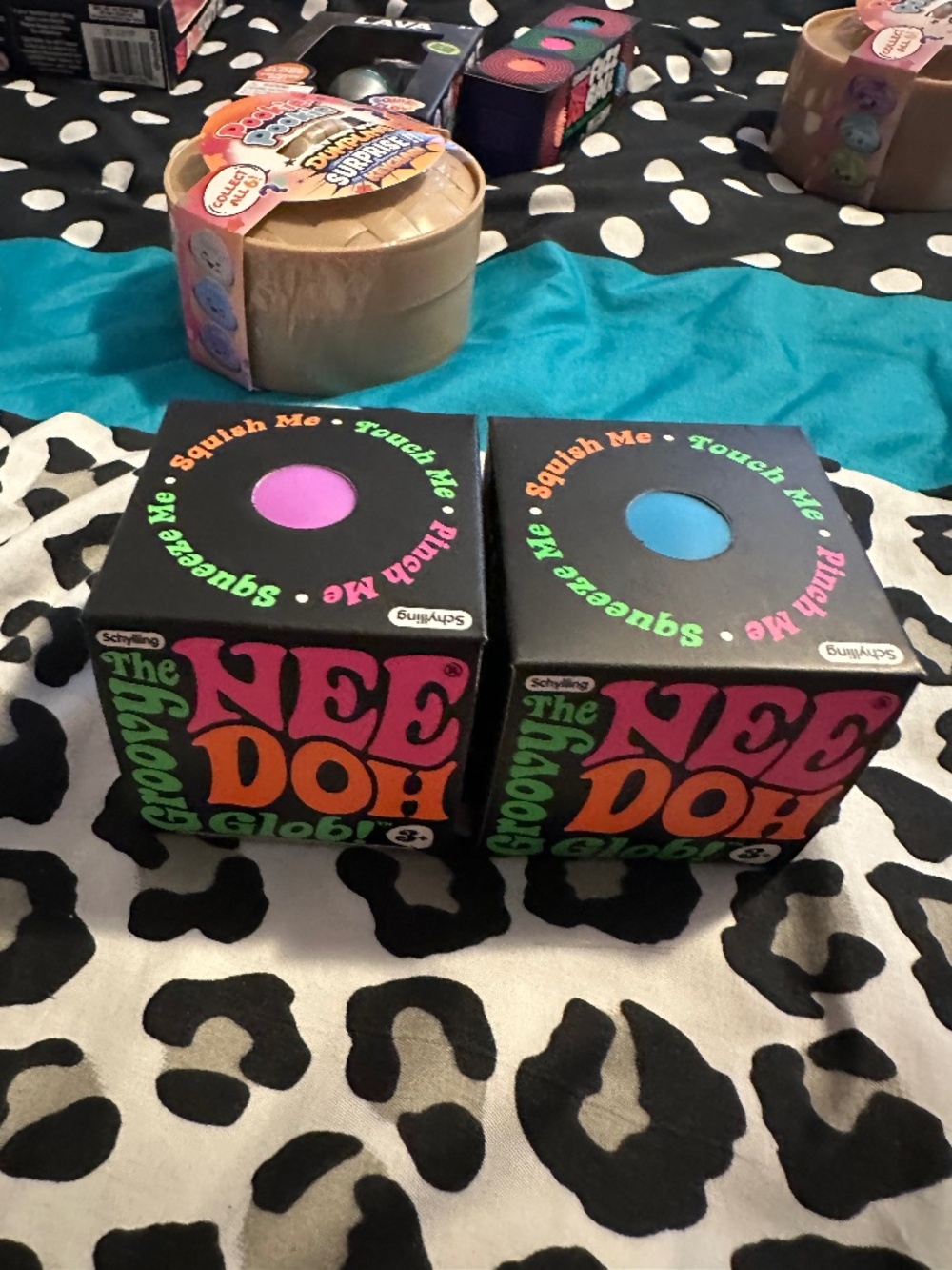 2 PACK NeeDoh The Groovy Glob - Pick Your Colors! - Original Squeeze Fidget NEW